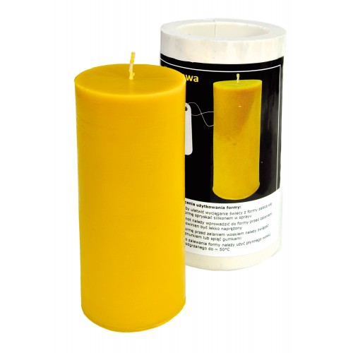 Silicone mold - Smooth cylinder Ø65, large - 14.5 cm